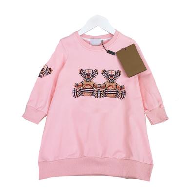 China Anti-pilling Girls Casual Clothing New Professional Autumn Long Sleeve T-shirt Printing Dress Cotton Sweatshirts Children Clothes for sale