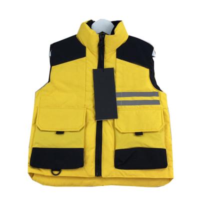 China high quality Anti-wrinkle kids boys girls winter warm white goose down jacket kids vest kids waterproof vest glow in dark dresses for sale