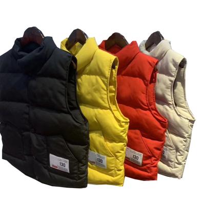 China Lightweight Water Resistant Packable Stripper Vest Kids Breathable Sleeveless Down Jackets Boys Padded Vests Outwear for sale