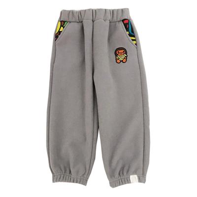 China Unisex-Child Anti-pilling Kids Clothes Girls Fleece Sweatpants Boys Casual Full-Length Pants Kids Use For Spring Autumn Winter for sale