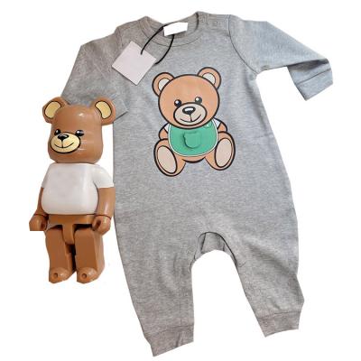 China 100% Cotton Autumn High Quality 0-2 Years Newborn Baby Unisex-Child Spring Clothes Soft Comfortable 100% Cotton Overalls Rompers Baby Wears for sale