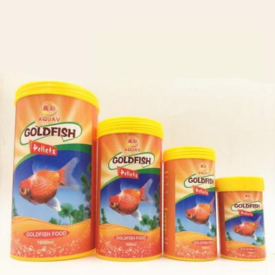 China Stocked Fish Food Ornamental Guppy and Small and Medium Tropical Fish Goldfish Koi Flakes Pellet Feed for sale