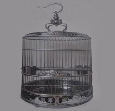 China Viable round birdcage made of stainless steel for sale