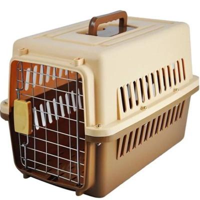 China Sustainable Outdoor Plastic Pet Cages Carriers Houses Large Kennel For Dogs for sale