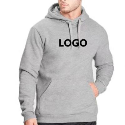 China High Quality Men's Oversized Hoodies Logo Cotton Sweatshirt Custom Pullover Anti-wrinkle for sale