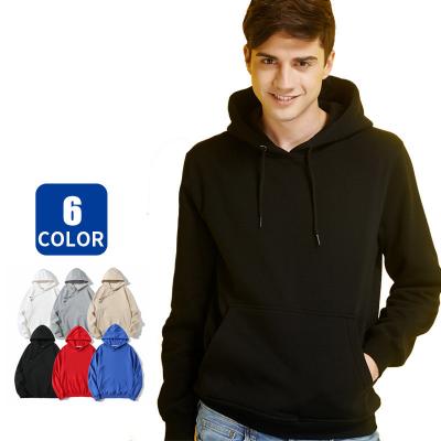 China High Quality Anti-wrinkle OEM Printed Mens Hooded Fleece Custom Logo Plain Hoodies For Winter for sale