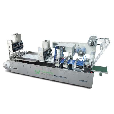 China SL-250C Products Thermoforming Condom Blister Packing Machine for sale