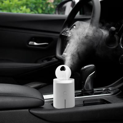 China Mini 360ml H2o Portable Colorful Led Cool Mist Air Humidifier Fast Spray Mist Light Humidifier Usb Car Humidifier for sale