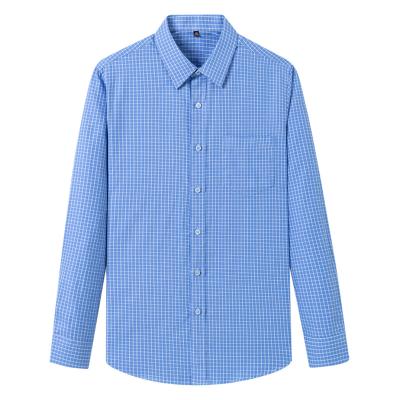 China Hot Selling Men's Regent Regular-Fit Cloth Men's Regular-Fit Casual Men's Tangerine Fit Tow Collar Soft Button Cuff Anti-Pilling Shirt for sale