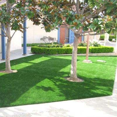 China Wholesale PP+PE Green Artificial Landscaping Synthetic Grass With High Quality for sale