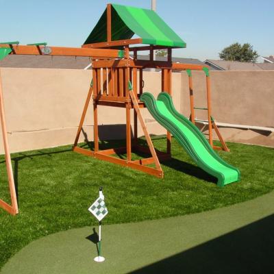 China High Quality PE+PP Synthetic Lawn Backyard Landscaping Carpet Turf Artificial Grass For Garden for sale