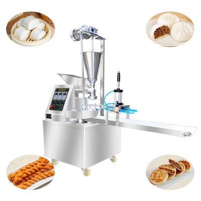 China Hotels Pumpkin Tarts Forming Machine Round Bread Steamed Bun Stuffed Machine Supplier for sale