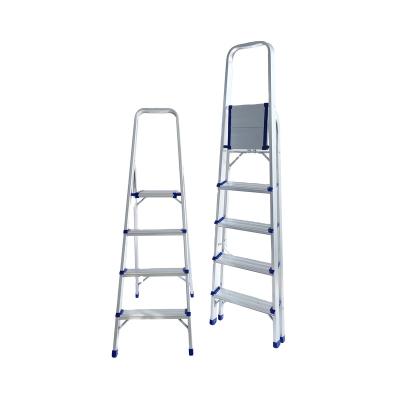 China Folding Ladders Professional Manufacture 4 Step Aluminum Cheap Household Ladder for sale