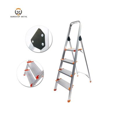 China Customized Folding Ladders Good Quality Aluminum Stick Portable Aluminum Ladder for sale