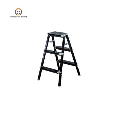 China Folding Ladders Folding Stair Step Tool Aluminum Ladder for sale