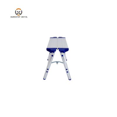 China Folding Ladders Children Folding Step Stools , Small Aluminum Stool Ladder for sale