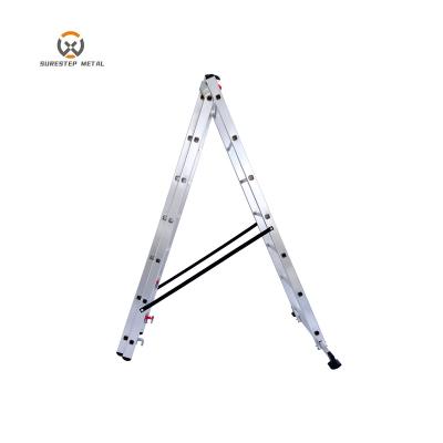 China Folding Ladders Light Weight 3 Way Scaffolding Ladders, Adjustable Platform Ladder, TELESCOPIC LADDER for sale