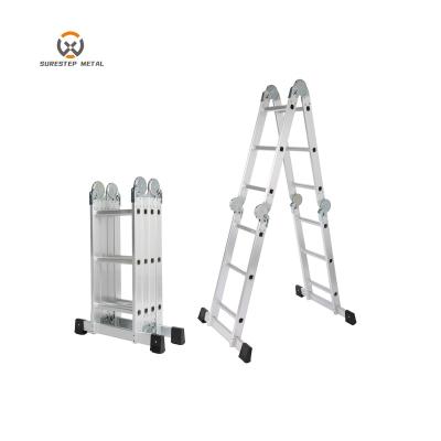 China Folding Ladders Extension Ladders Aluminum Multi Purpose Herringbonealuminum Folding Step Ladder for sale