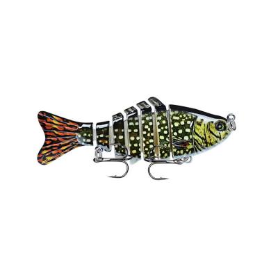 China Fishing activity design good quality sale common lure low price 7 bionic hot outdoor lures bait plastic bait from china for sale