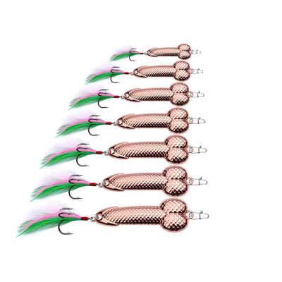 China Outdoor Activity Excellent Quality Fishing Sequin High Strength Bicyclic Bait With Feather Hooks for sale