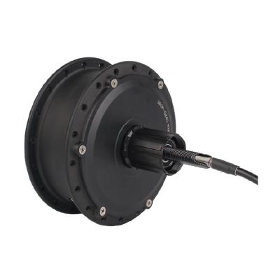 China Two Series 48V 500W DC 9 Speed ​​Hub Motor138mm Drop Disc High Quality Brushless Motor For Mountain Electric Bicycle for sale