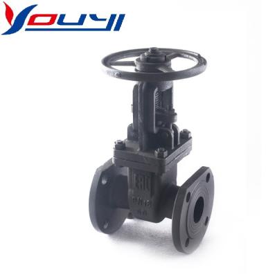 China GOST General Carbon Steel Cuniform Rising Stem PN16 Gate Valve for sale