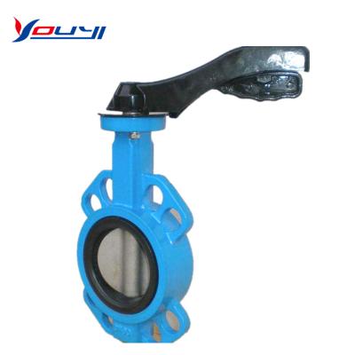 China PN16 General Manual Turbine Seal Electric Soft Butterfly Valve for sale