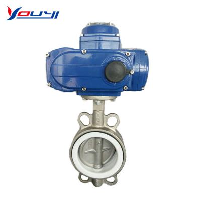 China ASME General Manual Turbine Seal Electric Soft Butterfly Valve for sale