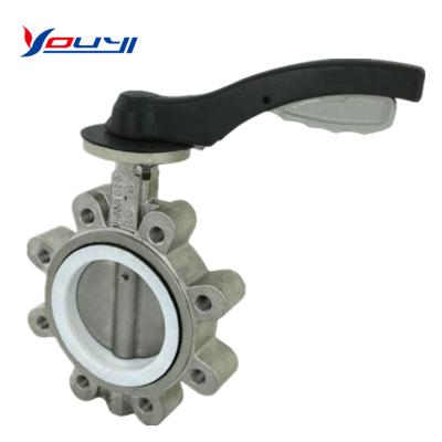 China General butterfly valve ss304 PN16 wafer butterfly valve for sale