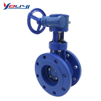 China General Double Eccentric Or Triple Eccentric Cast Steel Stainless Steel Butterfly Valve for sale