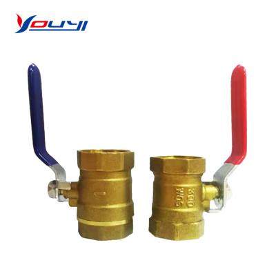 China 1.5 inch pn16 stainless steel cw617n lockable brass ball valve general valve mini valve gate valve for sale