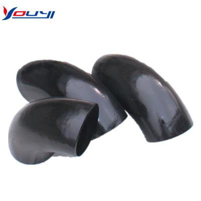 China Pipe Lines Connect Cast Iron Press Fitting 90 Degree Bend Welded Butt-Welded Conduit Elbows for sale