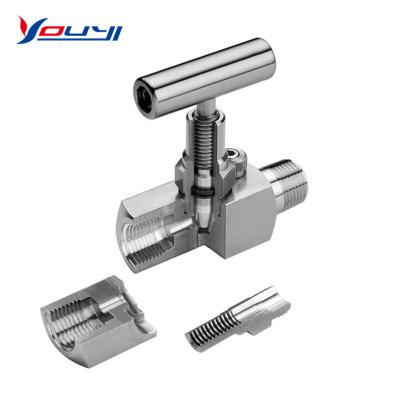 China 6000psi 1/2 NPT Female Thread General Stainless Steel 316 Needle Valve for sale