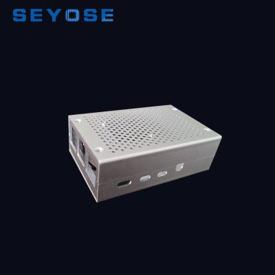 China raspberry pi 3 aluminum metal aluminum alloy box cooling 2b shell raspberry pi 3 case 95*60*30mm for sale