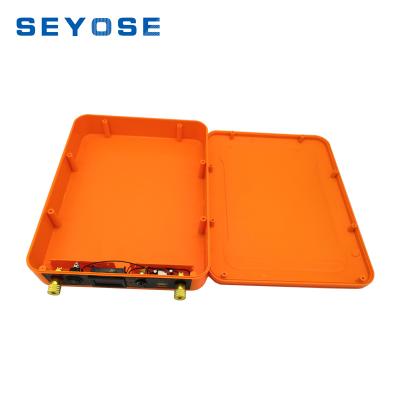 China Orange large capacity UPS lithium battery waterproof plastic box 325*245*60mm for sale