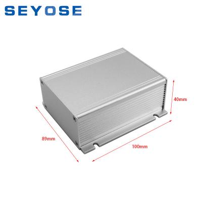 China AD-7 Custom aluminum ectrusion box extruded aluminum enclosure for electronics 100*89*40mm for sale