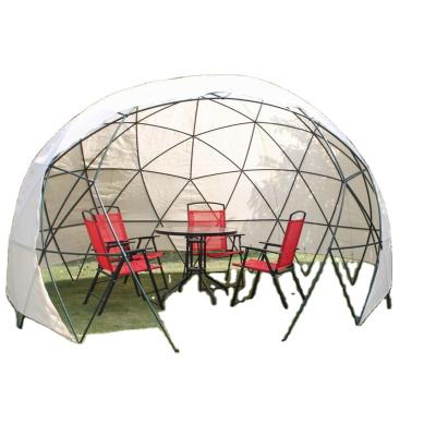 China Hot Selling Garden Decoration Winter and Summer Garden Cottage Cast PVC Garden Dome for sale