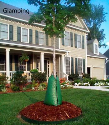 China 15 Gallon Plastic Tree Slow Release Plastic Watering Bag for Garden and Street Tree for sale