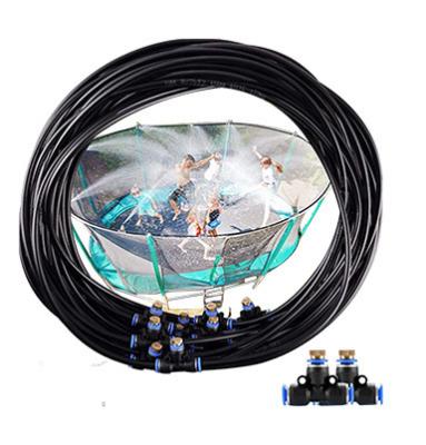 China Without Protective Net 2020 Hot Selling Outdoor Summer Trampoline Water Play Sprinklers For Kids for sale