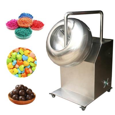 China Commercial Catering Chocolate Nuts Coating Machine Sugar Pill Tablet Coating Pan Polishing Machines for sale