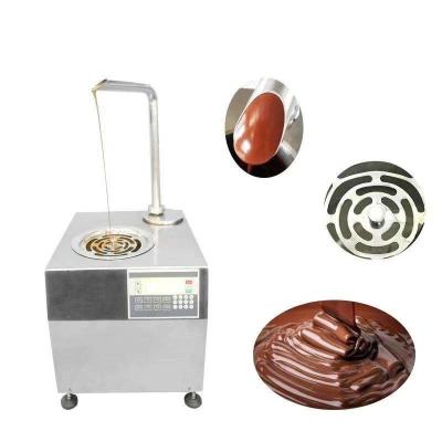 China Snack Factory Chocolate Melter Machine Commercial Hot Chocolate Dispenser Tempering Melting Machines for sale