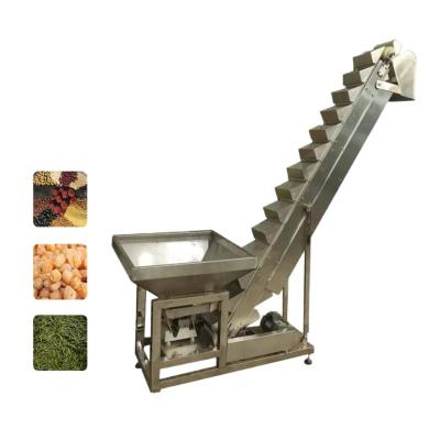 China Building Material Stores Screw Corn Snack Machines Bucket Belt Elevator Candy Nuts Hopper And Feeder Feeding Machine for sale