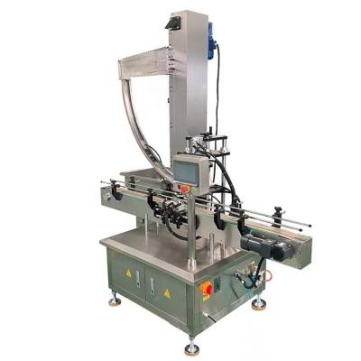 China Food Servo Machine Glass Bottle Dust Capping Crystal Can Iron Three Or Gland Lid Machines Four Box Sealing Capping Machine for sale