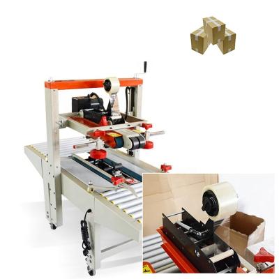 China Food Carton Box Sealing Machine Glue Food Case Closing Packaging Hot Melt Glue Box Sealer Equipment Machine for sale