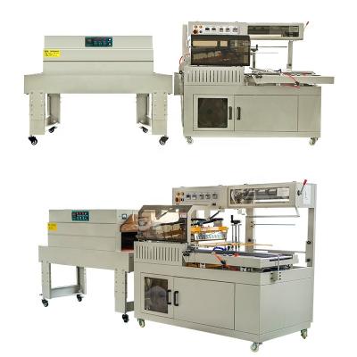 China Plastic Sealing Machine L Type Auto Food Heat Shrink Wrap Machine Sealing And Slitting Machine for sale