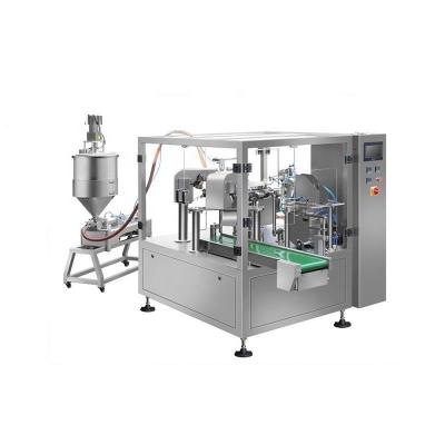 China High Efficiency Food Sauce Pre-made Bag Packaging Machine Accurate Weighing Zipper Bag Packaging Machine for sale