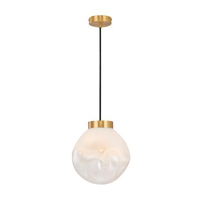 China Modern luxury villa indoor glass pendant light for home for sale