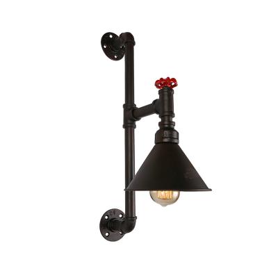 China Retro vintage industrial c industrial water pipe wall light for sale