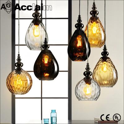 China Retro / Antique For Dining Room Indoor Vintage Glass Decoration New Style Glass Pendant Lamp Pendant Lamp for sale