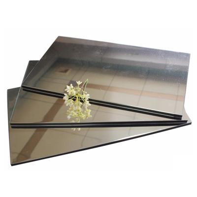 China Foreign Trade Assured Product Popular Head Aluminum Composite Mirror Style ACP Boards Plastic for sale